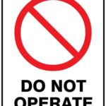 Prohibition Do Not Operate