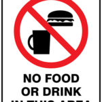 Prohibition No Food Or Drink In This Area