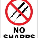 Prohibition No Sharps