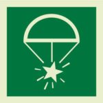 Rocket parachute flares IMO Sign