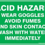 Safety Acid Hazard