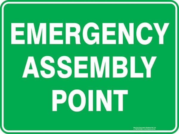 Safety Emergency Assembly Point