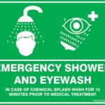 Safety Emergency Shower And Eyewash