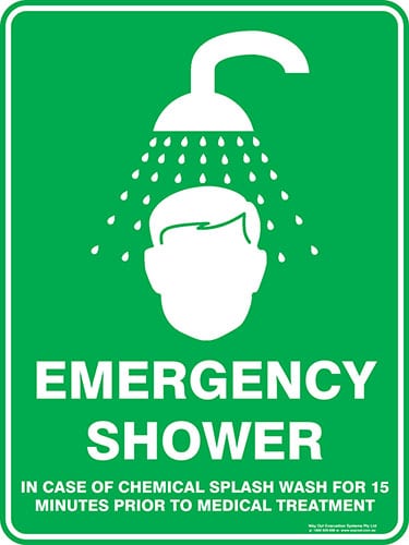 Safety Emergency Shower