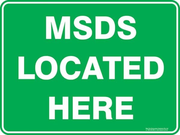 Safety MSDS Located Here