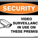Security Video Surveillance In Use On These Premises 2