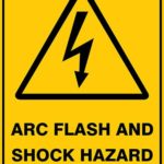 Warning Arc Flash And Shock Hazard