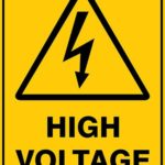 Warning High Voltage