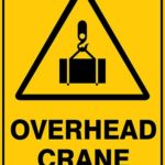 Warning Overhead Crane