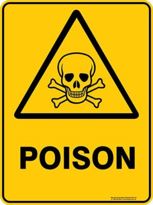 Warning Poison