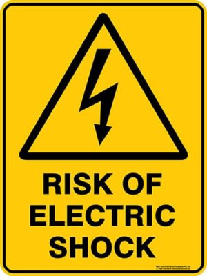 Warning Risk Of Electric Shock