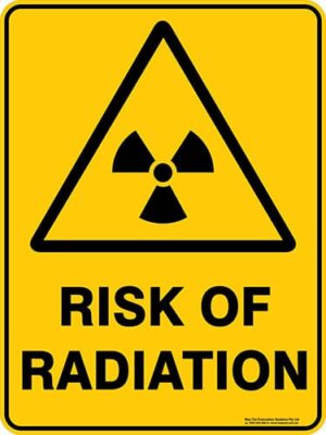 Warning Risk Of Radiation