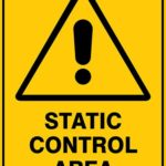 Warning Static Control Area