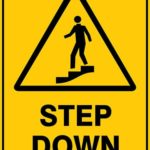 Warning Step Down