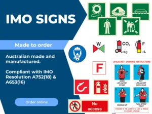 IMO signs made to order